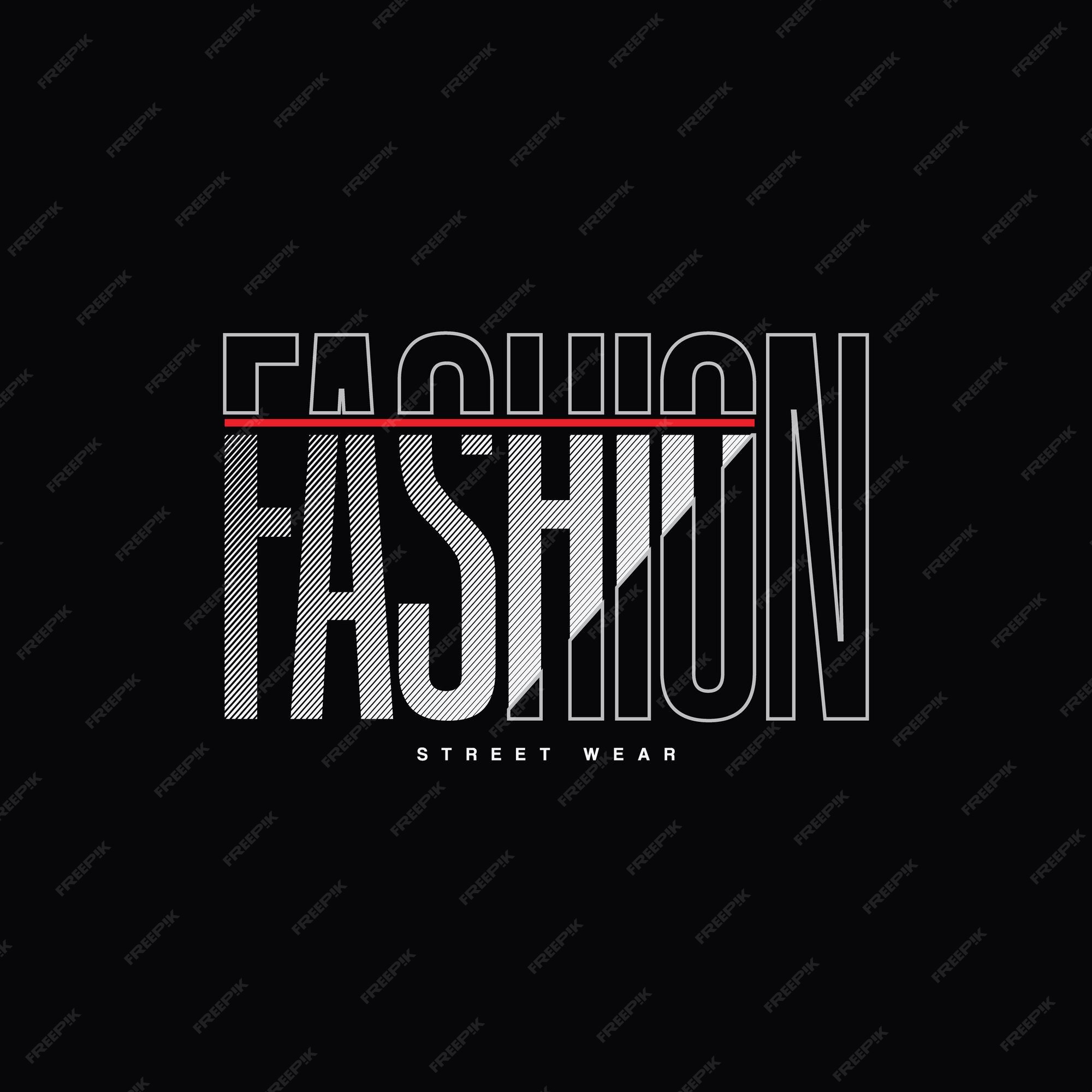 Premium Vector | Fashion typography tshirt and apparel design