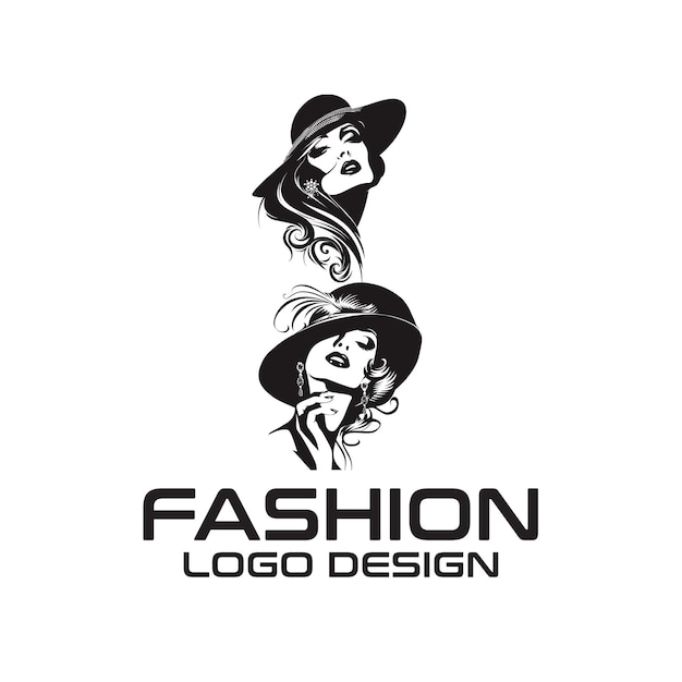 Vector fashion vector logo design