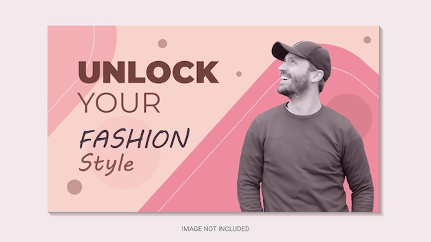 Fashion Youtube Thumbnail Template Design