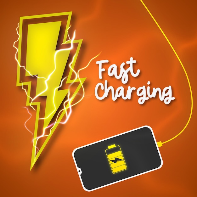 Fast charging smart phone electric