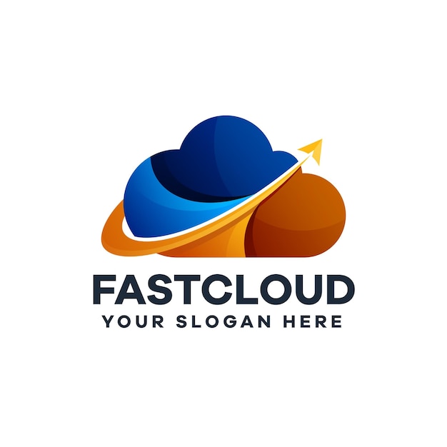 Fast CloudGradientロゴ