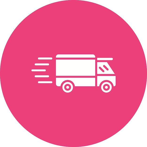 Fast Delivery icon vector image Can be used for Logistics