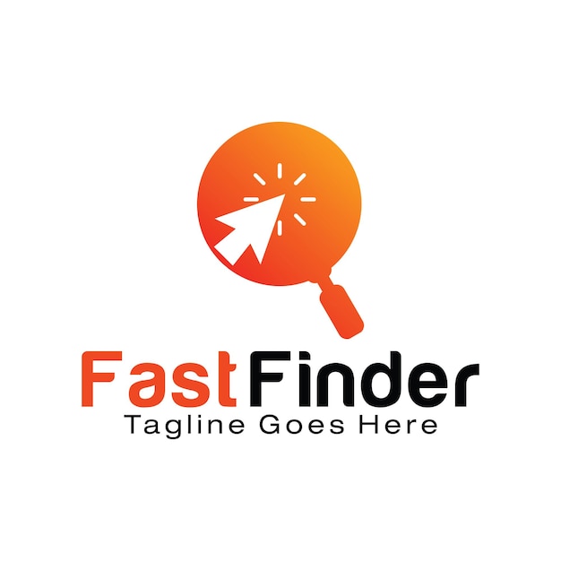 Fastfinderロゴデザインテンプレート