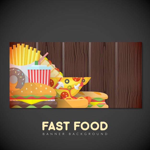 Fast Food Banner