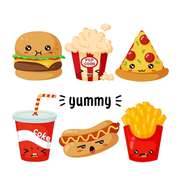 Fast food characters