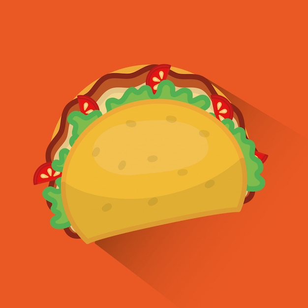 Fast food icon design