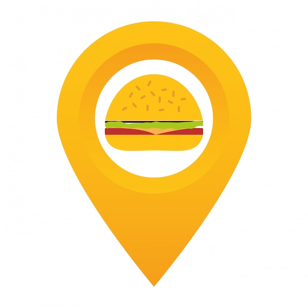 Immagine icona fast food