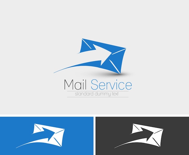 Fast Mail Logo Template Design