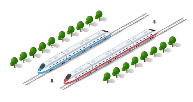 ベクトル 高速近代高速列車