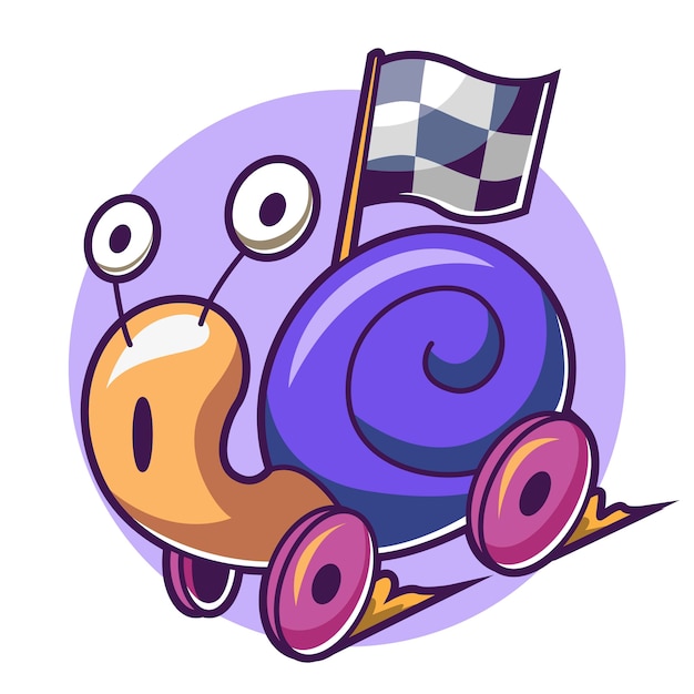 Fast moving snail wheels