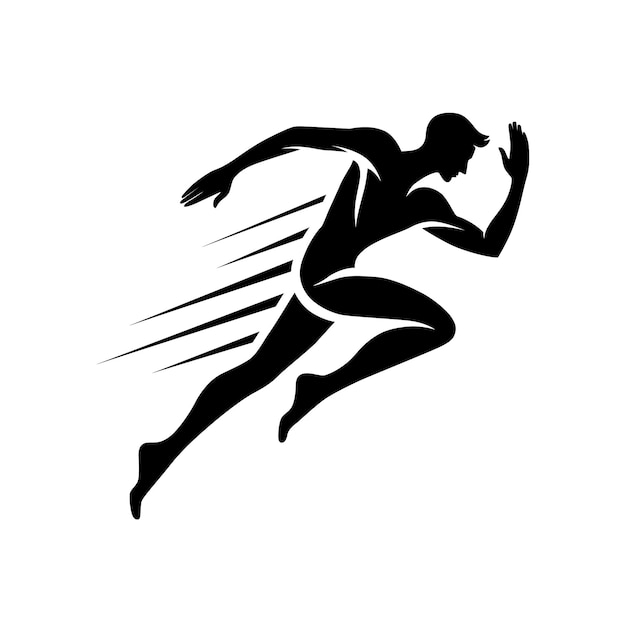 Fast Runner Silhouette