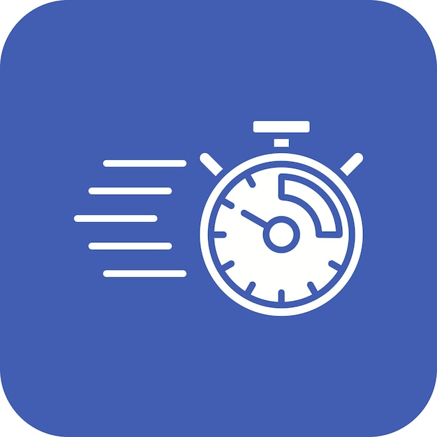 ベクトル ファストタイムアイコンのベクトル画像は時間と日付に使用できます