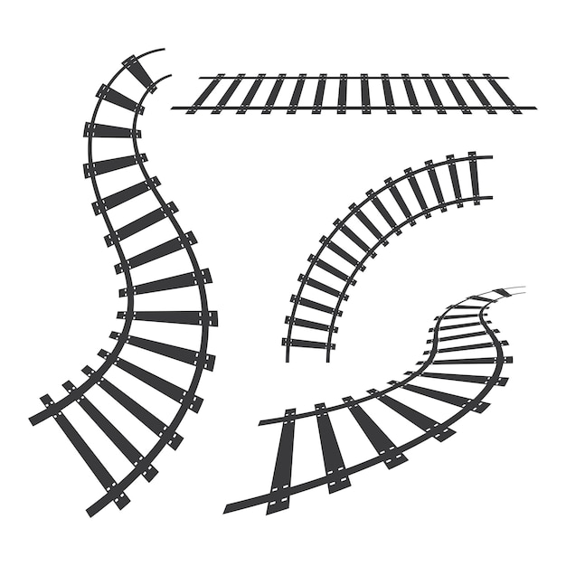 Скоростной поезд значок векторные иллюстрации дизайн шаблона
