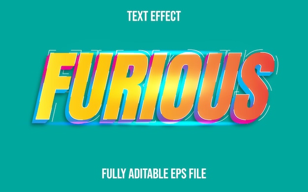 FASTER TEXT EFFECT