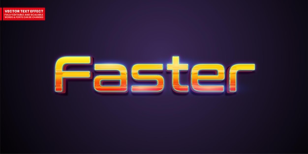 Faster text style effect editable 3d style text tittle