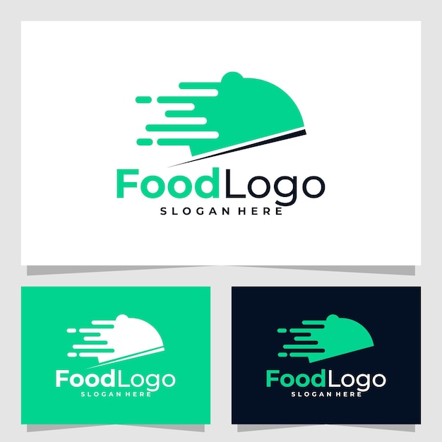 Fastfood logo vector ontwerpsjabloon