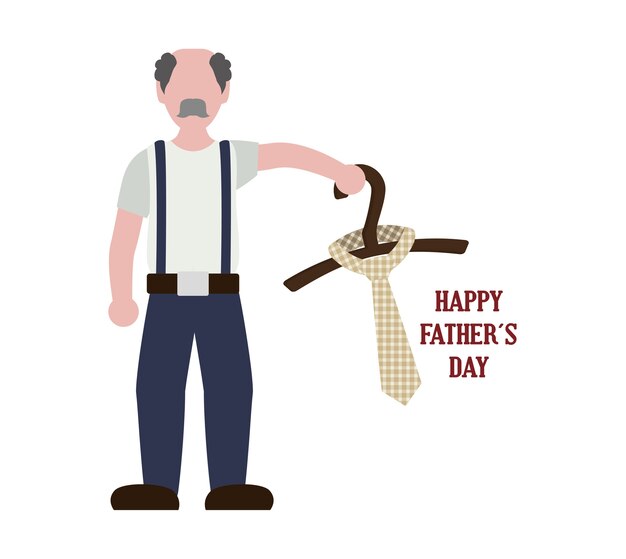 Father day card icon