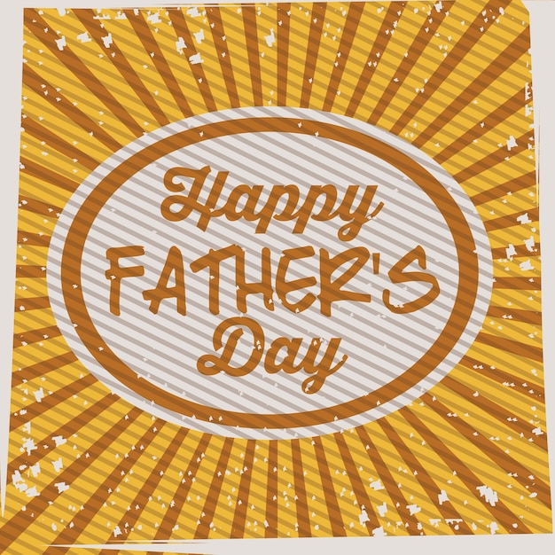 Vector father day design