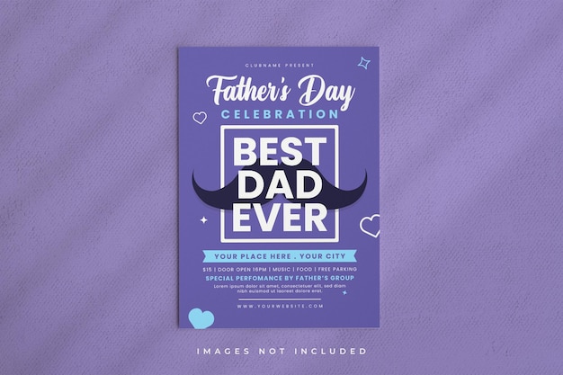 Father Day Party Poster