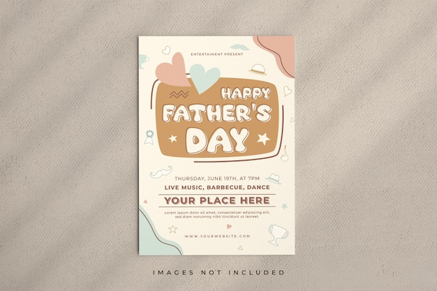 father day party poster