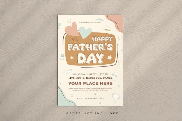 Father Day Party Poster