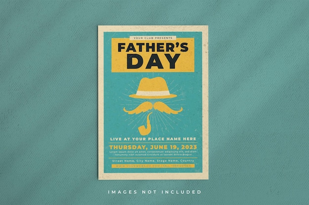 Father Day Party Poster