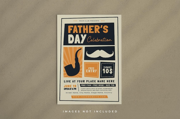 father day party poster