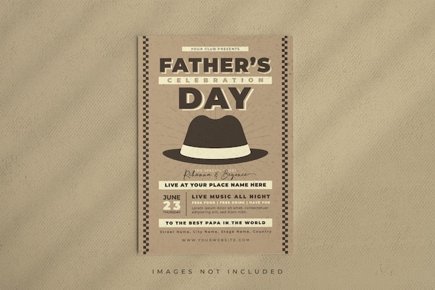 Father Day Party Poster