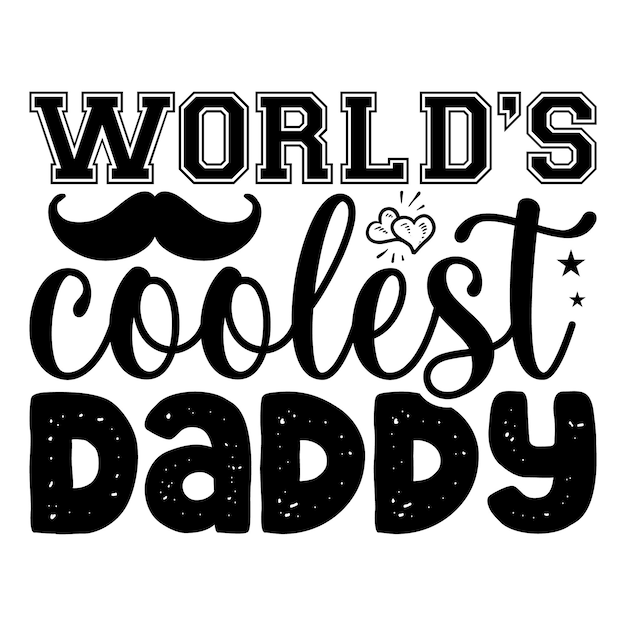 Vector father day svg design and eps file