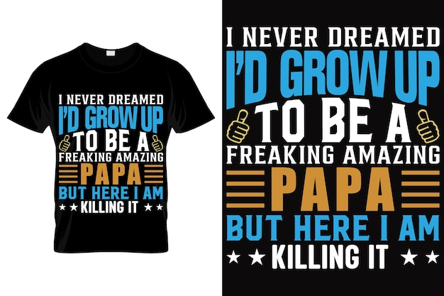 Father Day T-shirt Design