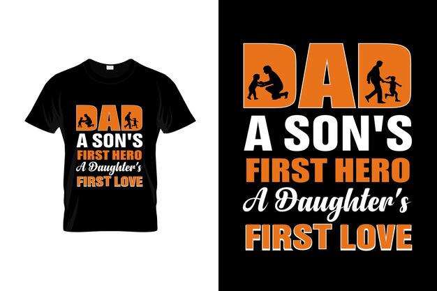 Father Day TShirt Design or Father Day poster Design Funny Father Quotes Father Typography