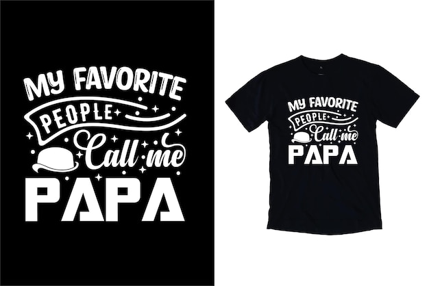 Father Day Typography T Shirt Design