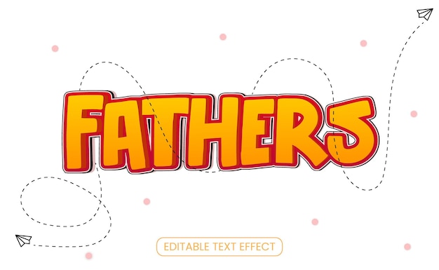 father font letter text love family happy man celebration day label typography fun retr