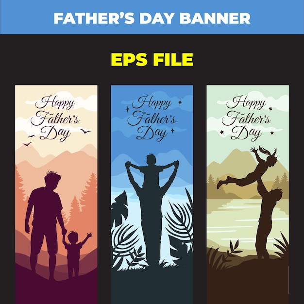 Father's Day Banner Design