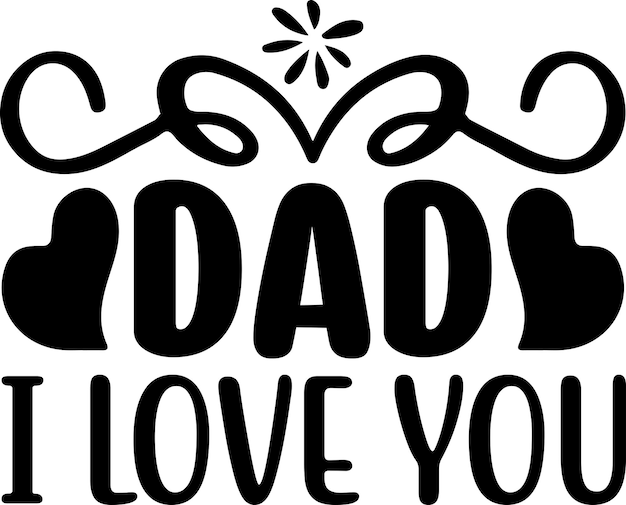 Father's Day Craft SVG Design