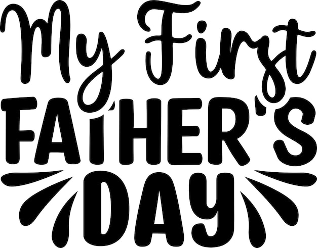 Father's Day Craft SVG Design