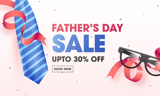 Father's day sale banner