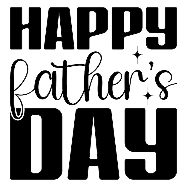 Vector father's day svg design file