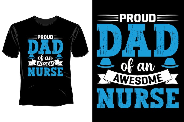 Father's Day T Shirt Design Template