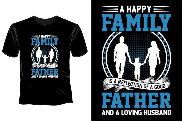 Father's Day T Shirt Design Template