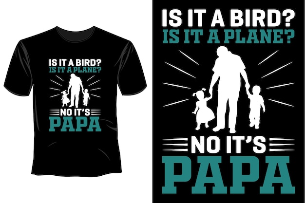 Father's Day T Shirt Design Template