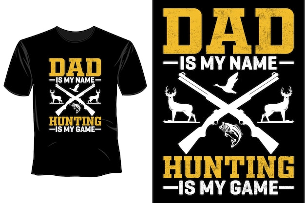 Father's Day T Shirt Design Template