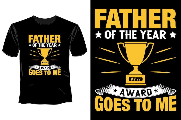 Father's Day T Shirt Design Template