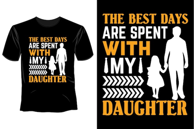 Father's Day T Shirt Design Template