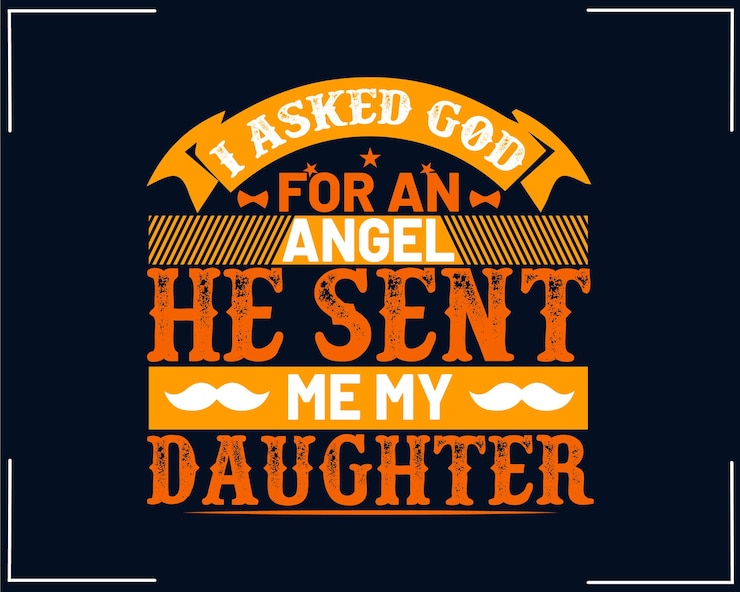 वेक्टर father's day tshirt design for premium vector