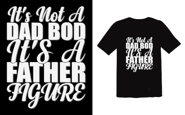 Father's day tshirt design typographic vector