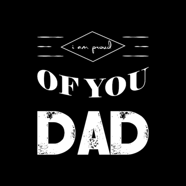 Vector father's day tshirt design vector premium vector