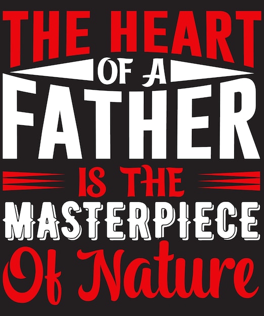 Father's Day Tshirt Design Vector