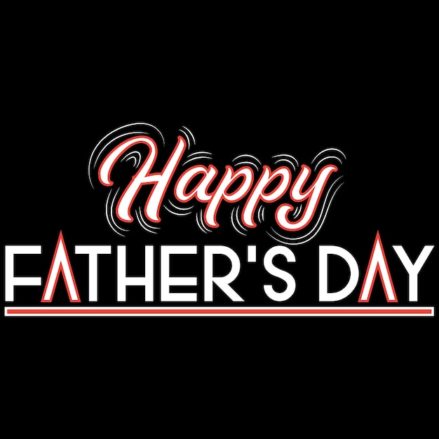 Vector father's day tshirt design