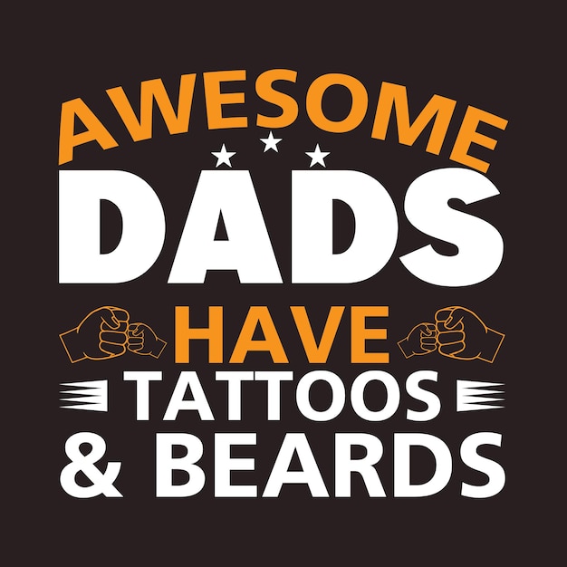 Father's day tshirt design